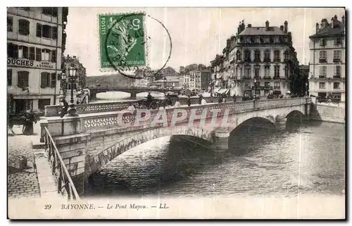 Cartes postales Bayonne Le Pont Mayou