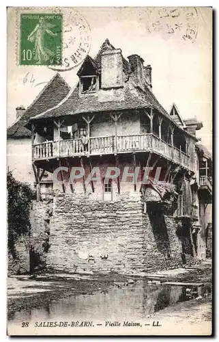 Cartes postales Salies De Bearn Vieille Maison