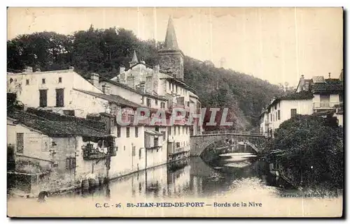 Cartes postales St Jean Pied de Port Bords de la Nive