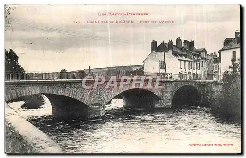 Cartes postales Bagneres de Bigorre Pont sur l Adour