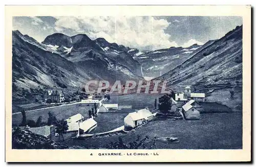 Cartes postales Gavarnie Le Cirque