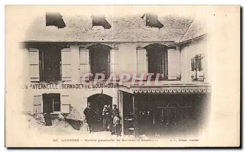 Cartes postales Lourdes Maison Paternelle de Bernadette Soubirous