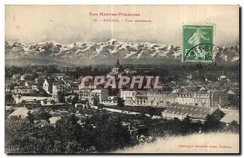 Cartes postales Les Hautes Pyrenees Tarbes Vue Generale