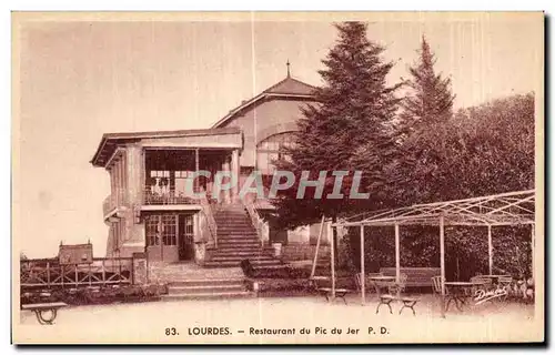 Cartes postales Lourdes Restaurant du Pic du Jer