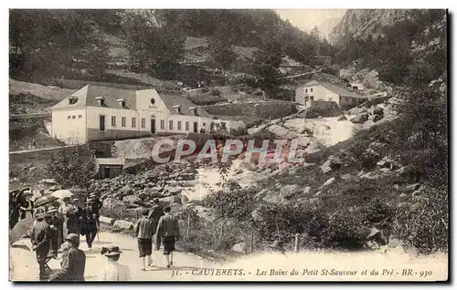 Cartes postales Cauterets Les Bains du Petit St Sauveur et du Pre