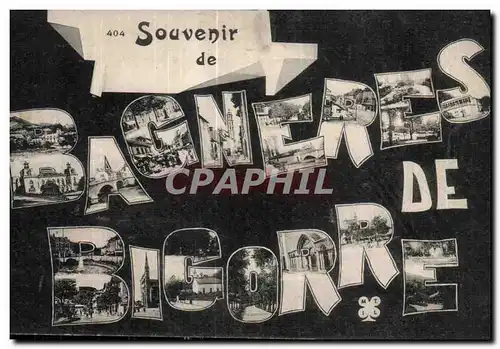 Cartes postales Souvenir de Bagneres de Bigorre