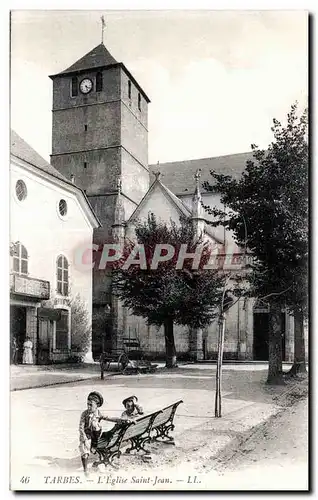 Ansichtskarte AK Tarbes L Eglise Saint Jean Enfants