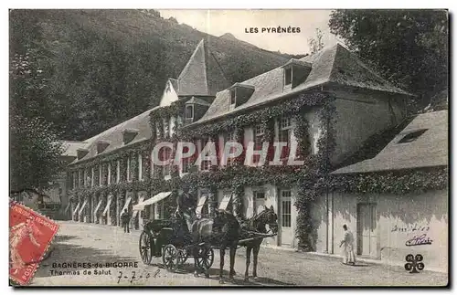 Cartes postales Les Pyrenees Bagneres de Bigorre Thermes de Salut