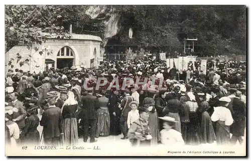 Cartes postales Lourdes La Grotte