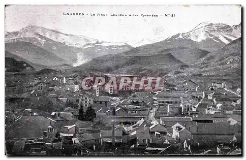 Cartes postales Lourdes Le Vieux Lourdes les Pyrenees