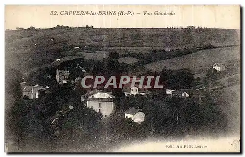 Cartes postales Capvern les Bains Vue Generale