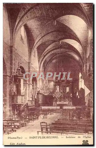 Cartes postales Saint Pe De Bigorre Interieur de I Eglise