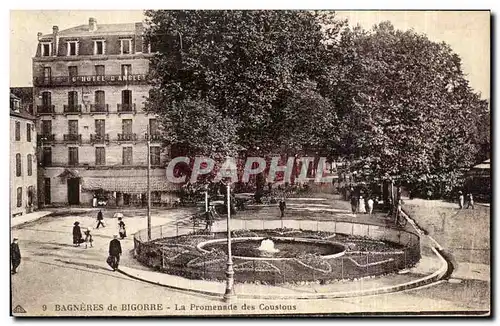 Ansichtskarte AK Bagneres de Bigorre La Promenade des Coustous Hotel d Anglet