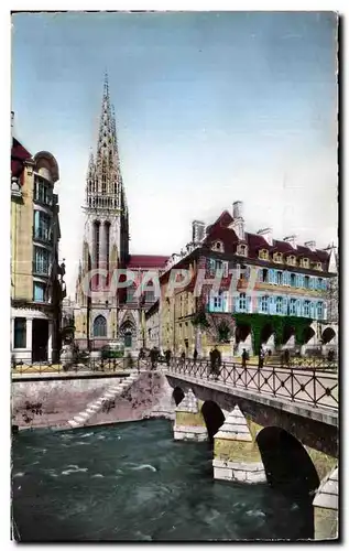 Ansichtskarte AK Quimper Le Cathedrale L ancien Eveche et les Quais