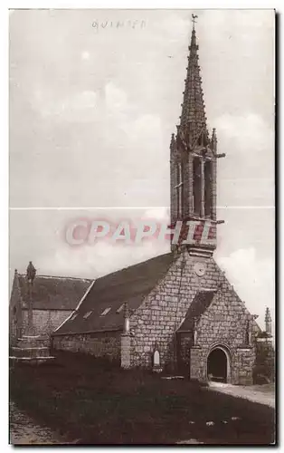 Ansichtskarte AK Quimper L Eglise De Kerfeunteun