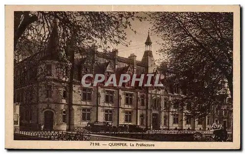 Cartes postales Quimper La Prefecture