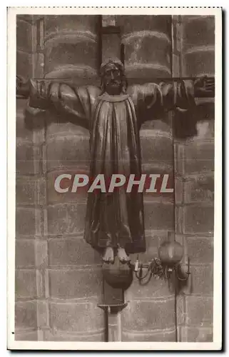 Cartes postales Quimperle Eglise Sainte Croix Christ en Robe