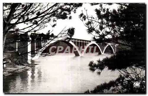 Cartes postales Environs De Brest Pont de Plougastel Daoulas a travers les Pins