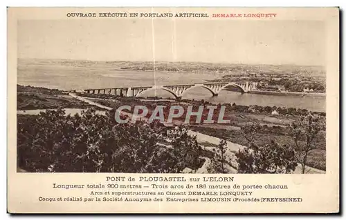 Cartes postales Pont de Plougastel sur L Elorn