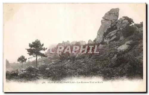 Cartes postales Plougastel Daoulas Les Rochers Tour ar Roc h