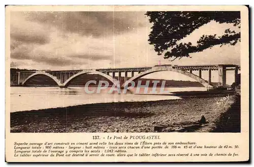 Cartes postales Le Pont de Plougastel Superbe ouvrage d art