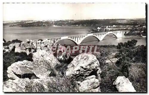 Ansichtskarte AK Brest (Finistere) Le Pont Albert Louppe ou Pont de Plougastel sur I Elorn