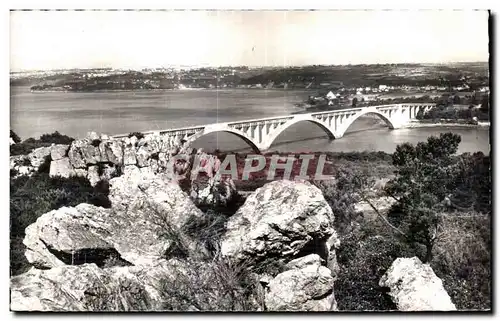 Cartes postales Brest (Finistere) Le Pont Albert Louppe ou Pont de Plougastel sur I Elorn