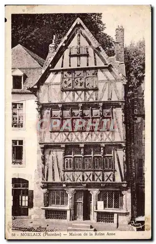 Cartes postales Morlaix (Finistere) Maison de la Reine Anne