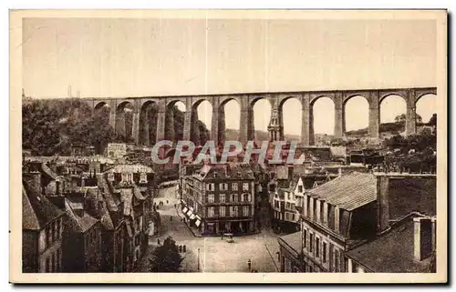 Ansichtskarte AK Morlaix (Finistere) Vue generale