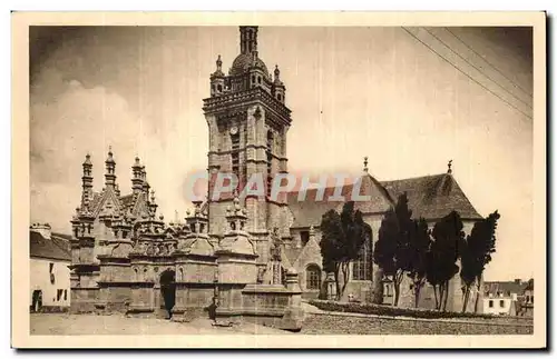 Ansichtskarte AK Bretagne St Thegonnec (Finistere) L Eglise (XVII siecle)