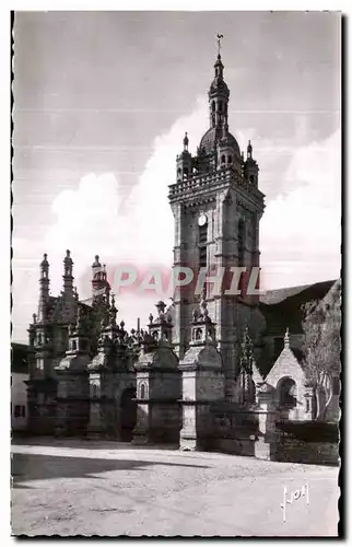 Ansichtskarte AK Saint Thegonnec (Finistere) L Eglise