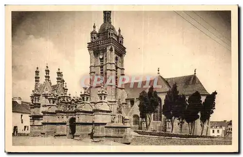 Ansichtskarte AK Bretagne St Thegonnec (Finistere) L Eglise (XVI siecle)