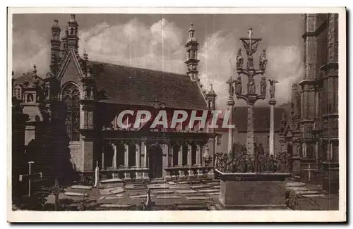 Cartes postales Saint Thegonnec Le Calvaire et I Ossuaire