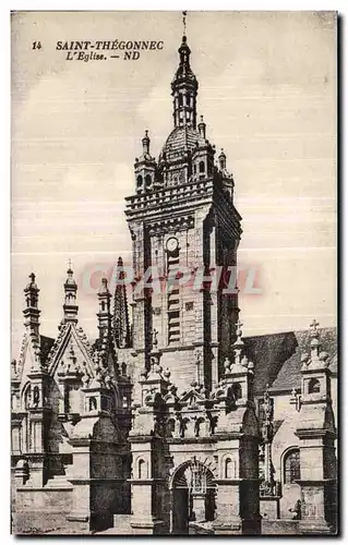 Cartes postales Saint Thegonnec L Eglise