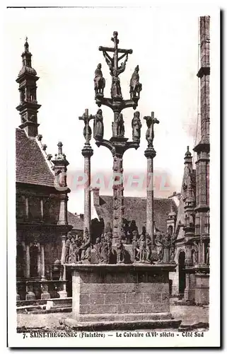 Cartes postales Saint Thegonnec (Finistere) Le Calvaire (XVI siecle) Cote Sud