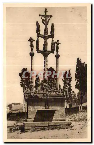 Cartes postales Saint Thegonnec Le Calvaire cote Nord