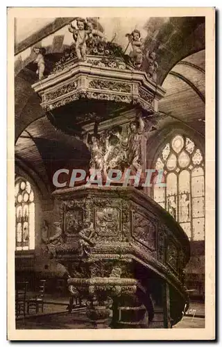 Cartes postales Saint Thegonnec (Finistere) La chaire