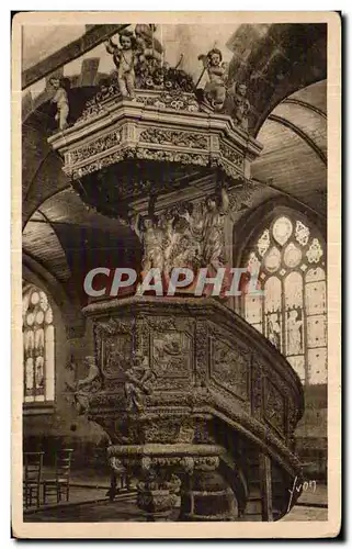 Cartes postales Saint Thegonnec (Finistere) La Chaire