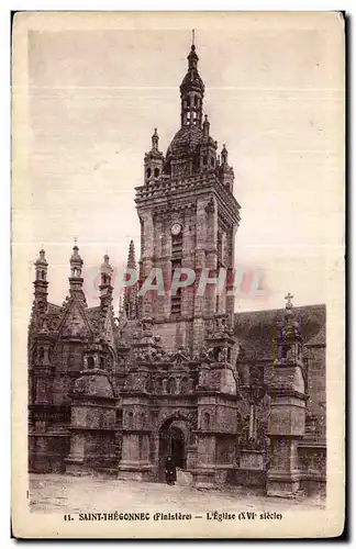 Ansichtskarte AK Saint Thegonnec (Finistere) L Eglise (XVI siecle)