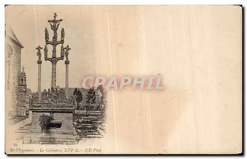 Cartes postales Saint Thegonnec Le Calvaire