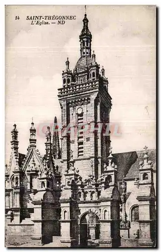 Cartes postales Saint Thegonnec L Eglise