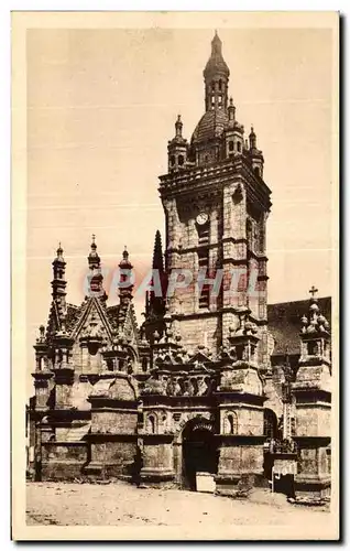 Ansichtskarte AK Saint Thegonnec (Finistere) L eglise (XVI s) Facade et porche