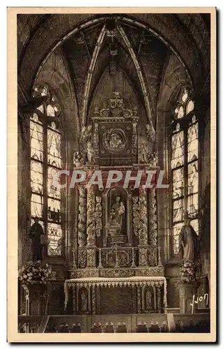 Cartes postales Saint Thegonnec (Finistere) Autel de Saint Joseph