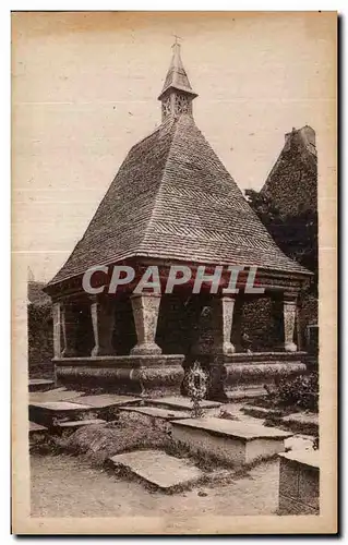 Ansichtskarte AK St Jean du Doigt (Finistere) Chapelle Funeraire