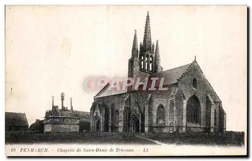 Cartes postales Penmarch Chapelle de Notre Dame de Tronoan