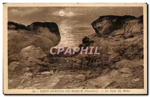 Cartes postales Saint Guenole Penmarch (Finistere) Le Saut du Moine