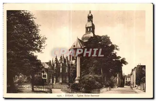 Cartes postales Dinan Eglise Saint Sauveur