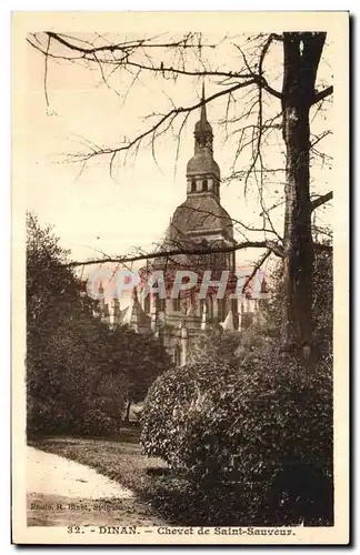 Cartes postales Dinan Chevet de Saint Sauveur