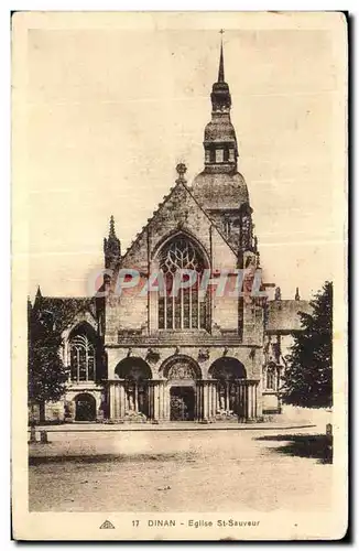 Cartes postales Dinan Eglise St Sauveur