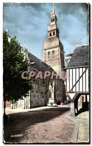 Ansichtskarte AK Dinan (Cotes du Nord) Basilique Saint Sauveur